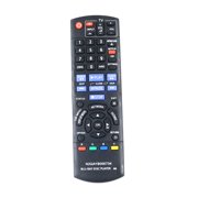 N2QAYB000734 Replacement Remote Control Compatible with Panasonic Blu Ray/DVD/CD 1080P Recorder DMP-BD871 DMP-BD875