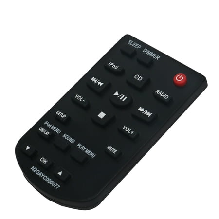 N2QAYC000077 Replace Remote for Panasonic Audio System SA-HC28 SC-HC28 SAHC28