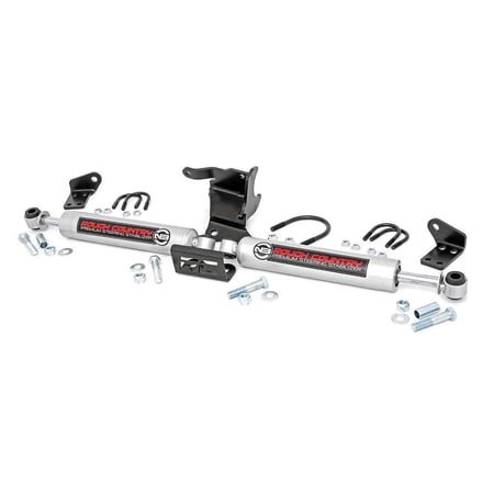 N3 Steering Stabilizer - Dual - 2.5-8 Inch Lift - Jeep Gladiator JT (20-22)/Wran