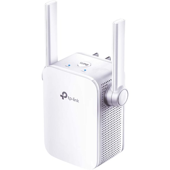 N300 WiFi Extender(RE105), WiFi Extenders Signal Booster for Home, Single Band WiFi Range Extender, Internet Booster, Supports Access Point, Wall Plug Design, 2.4Ghz only