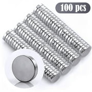 N35 Strong Round Disc Magnets Rare-Earth Neodymium Magnet 100Pcs