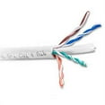N3970 CABLE CAT5E FT6 SOL WHT 1000FT CMP PLENUM