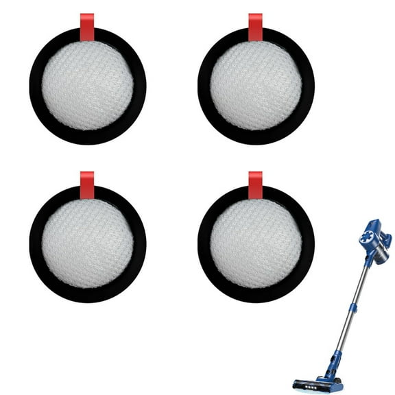 N3S Upgraded High-Efficiency HEPA Filter, Replacement Filter, 4Pcs Washable HEPA Filters Suit for UMLo N3S Cordless Stick Vacuum