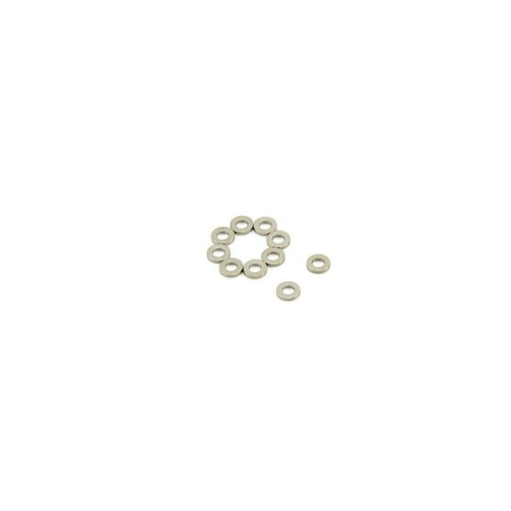 N42 Neodymium Diametrically Magnetised Ring Magnet - 6mm O.D x 3mm I.D x 1mm thick (Pack of 10)