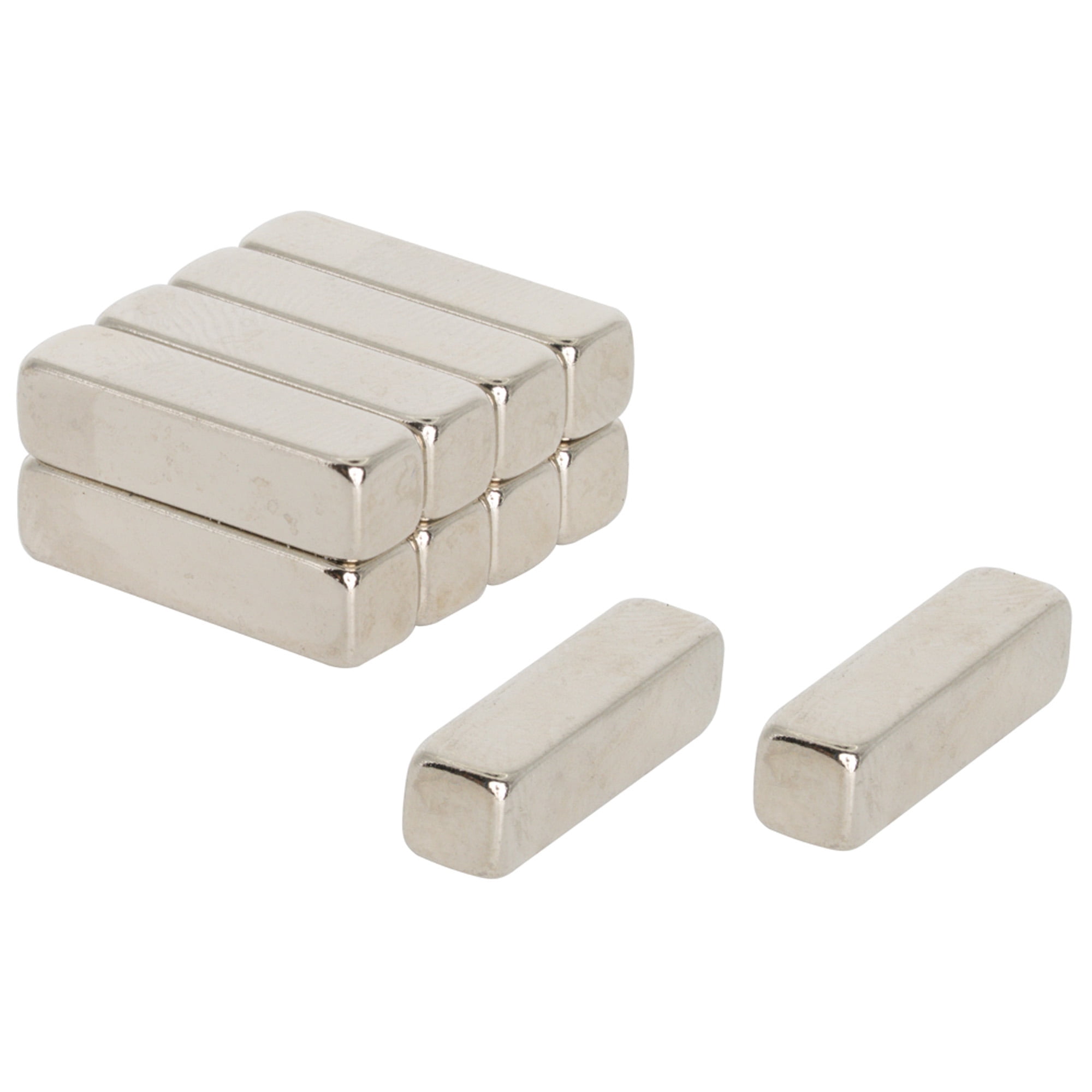 N42 Neodymium Rectangular Magnet - 15mm x 4mm x 4mm thick - 4.85lbs ...