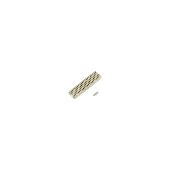 N42 Neodymium Rod Magnet - 1mm dia x 4mm thick - 0.06lbs Pull - (Pack of 50)