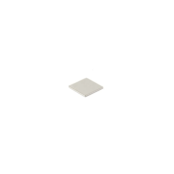 N42 Neodymium Square Magnet - 1" x 1" x 1/16" thick - 8.04lbs Pull (Pack of 1)