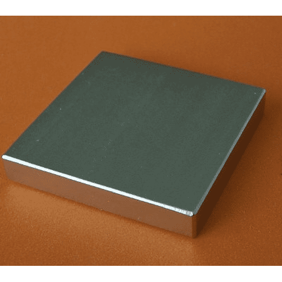 N45 Neodymium Magnets 1.5 in x 1.5 in x 1/4 in Rectangular Block