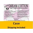 thumbnail image 1 of N4TH Dream Cotton Natural Select Batting (Case (14), Throw  60 x 60) shipping included*, 1 of 1