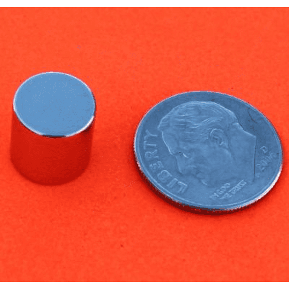 N52 Neodymium Magnets 3/8 in x 3/8 in Cylindrical Magnets