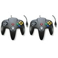 thumbnail image 1 of N64 Controller (2 Pack) Black, 1 of 2