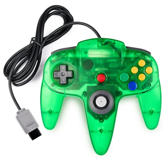 N64 Controller, LUXMO Classic Retro Wired Controllers Gamepad Controller Joystick for N64 Console Video Games System