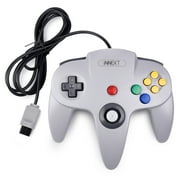 N64 Controller, iNNEXT Classic Retro Wired Controllers Gamepad Controller Joystick for N64 Console Video Games SystemGray
