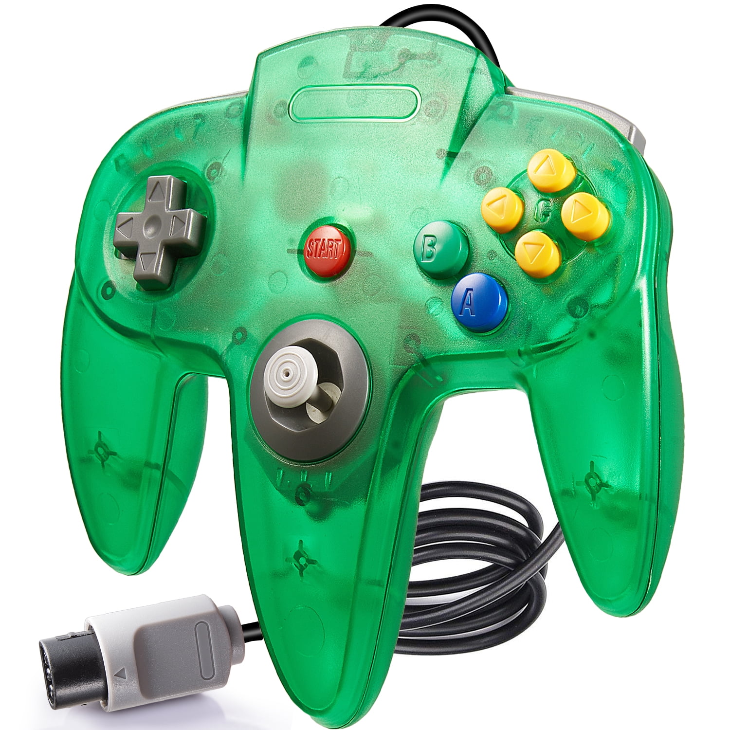 N64 Controller, INNEXT Classic Retro Wired Controllers Gamepad ...