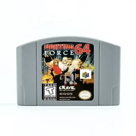 N64 Fighting Force 64 - Game Cartridge (US Version)