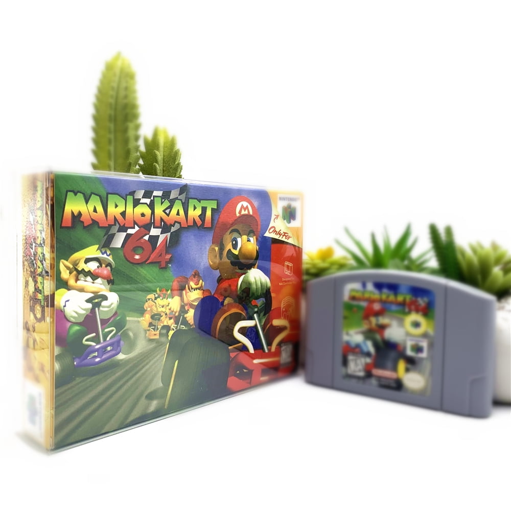 N64 Game Cartridge Mario Kart 64 for Nintendo 64 Cartridge / Box / Tray