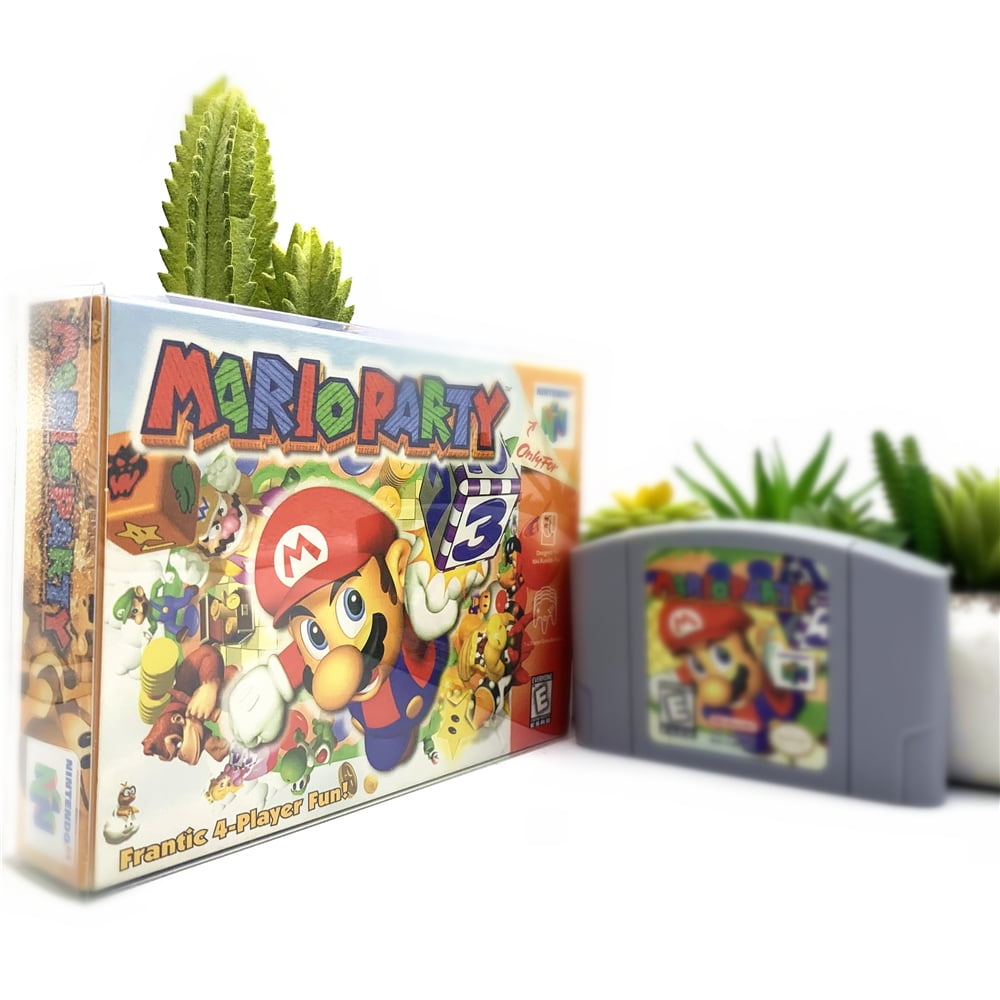 N64 Game Cartridge Mario Party for Nintendo 64 Cartridge / Box / Tray