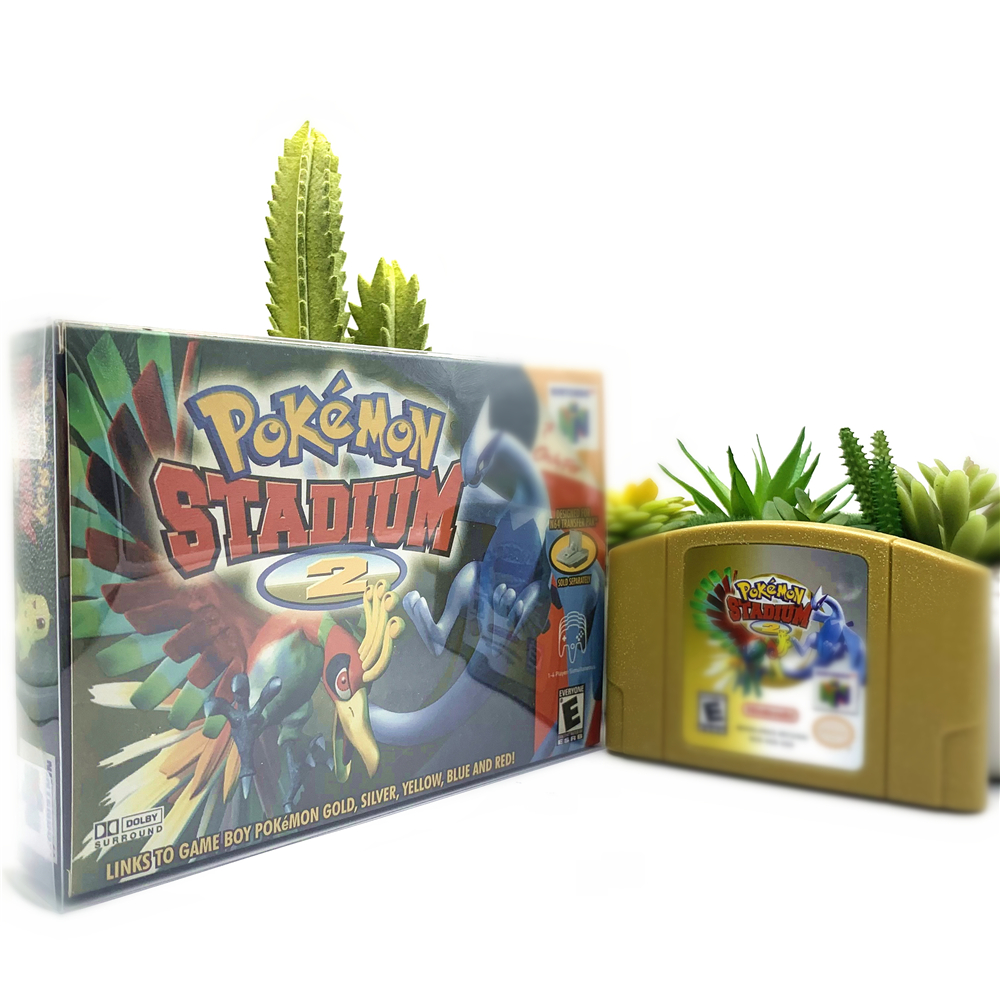 N64 Game Cartridge Pokémon Stadium 2 for Nintendo 64 Cartridge / Box