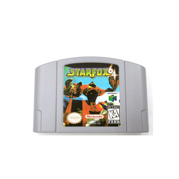N64 Game Cartridges: Star Fox 64 US Version