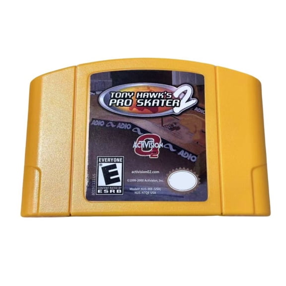 N64 Game Cartridges:Tony Hawk's Pro Skater 2,US Version