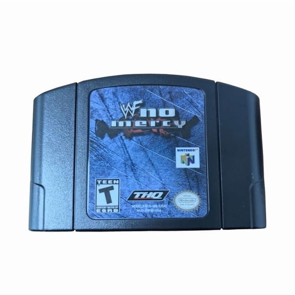 N64 Game Cartridges:WWE No Mercy US Version