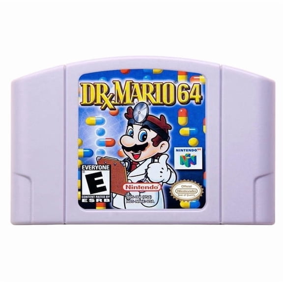 N64 Game DR.MARO 64, US Version Cartridges for N64