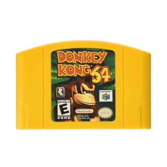 N64 Game Donkey Kong 64 Games Cartridge Card for N64 Console US NTSC Version
