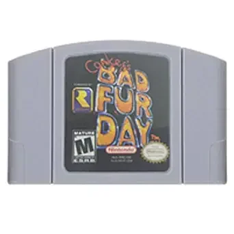 N64 Game NTSC US Version of Conker's Bad Fur Day