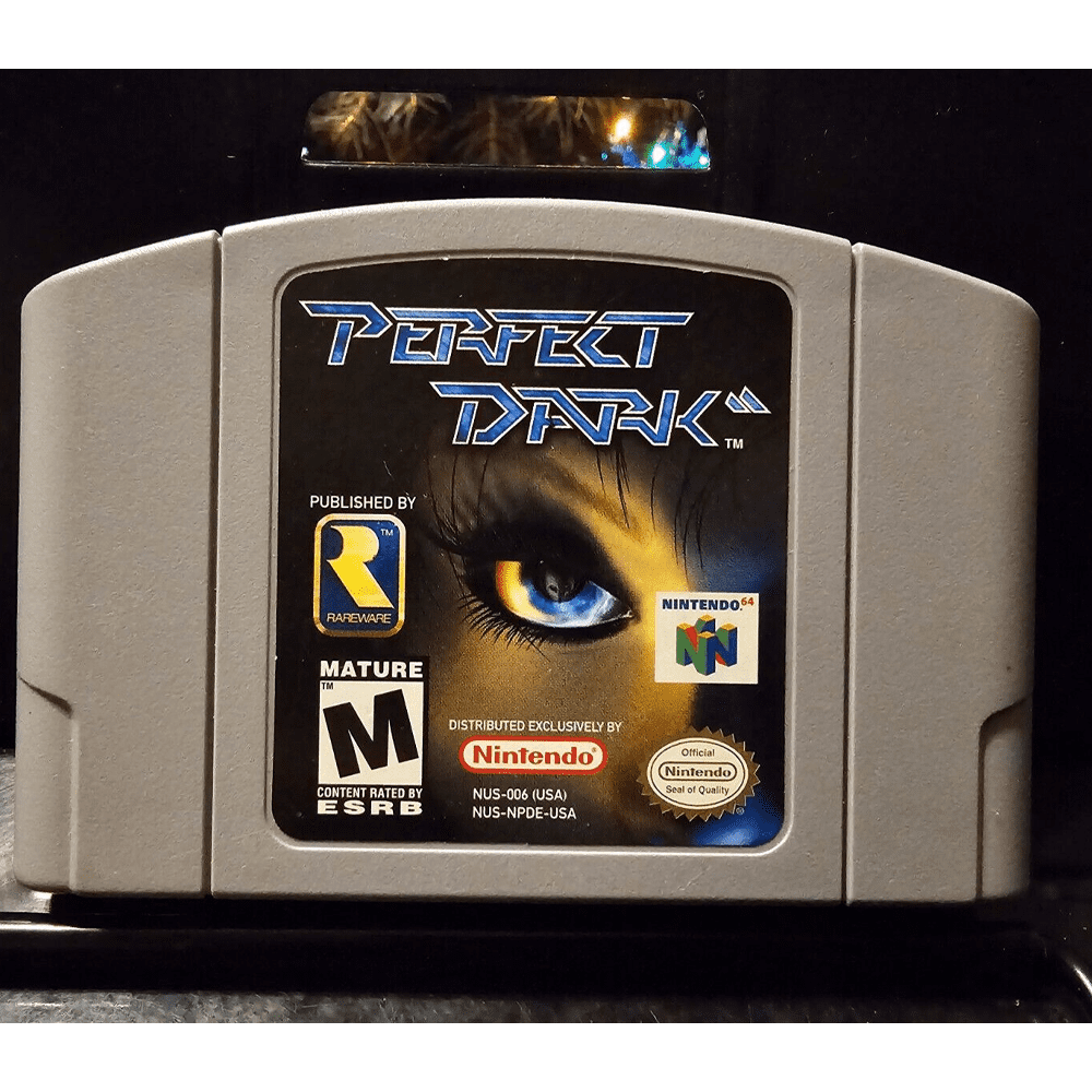 N64 Game： Perfect Dark US N 64 Game Cartridge for N64 Console