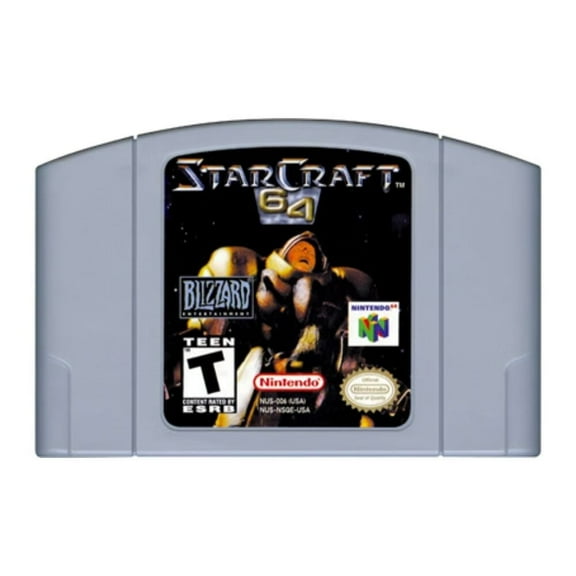 N64 Game StarCraft 64 Games Cartridge for N64 Console NTSC US Version