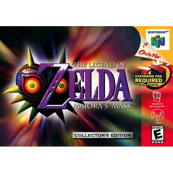 N64 Game The Legend of Zelda: Majora's Mask Games Cartridge Card for 64 N64 Console (US Version)