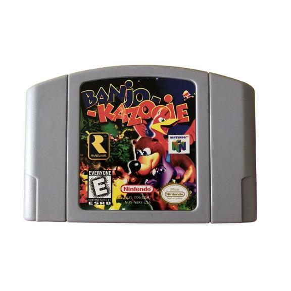 N64 Game US Version of BANJO-KAZOOIE