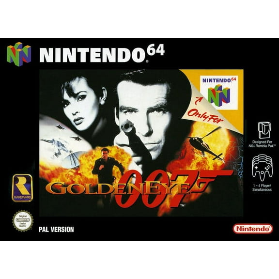 N64 Game US Version of GoldenEye 007