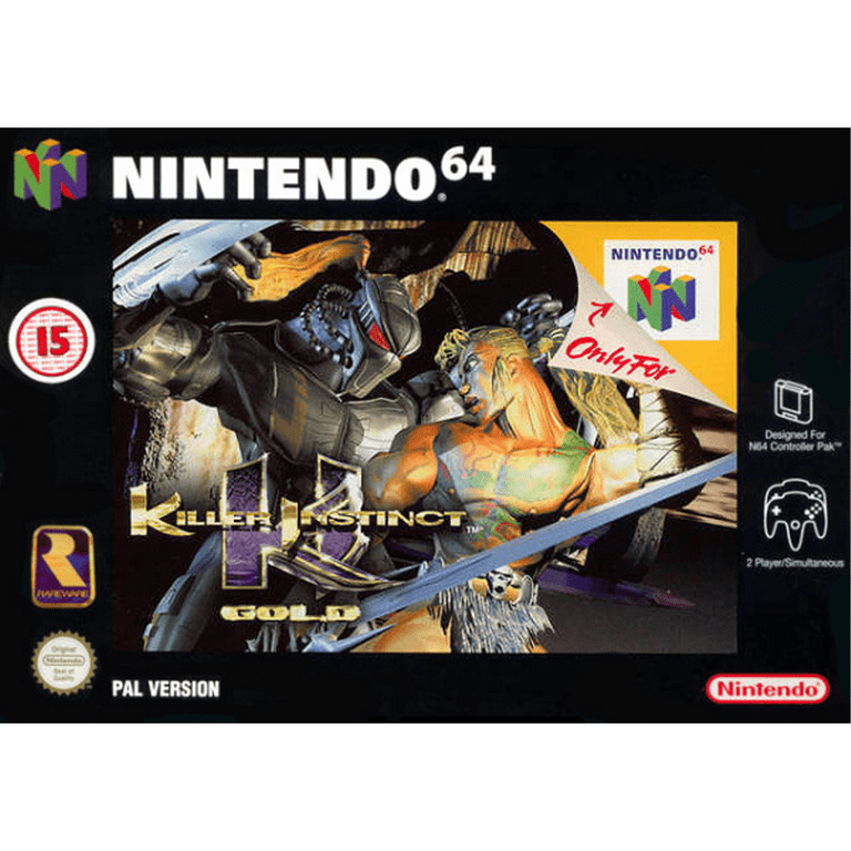 Killer Instinct Gold Nintendo 64 N64 Game For Sale