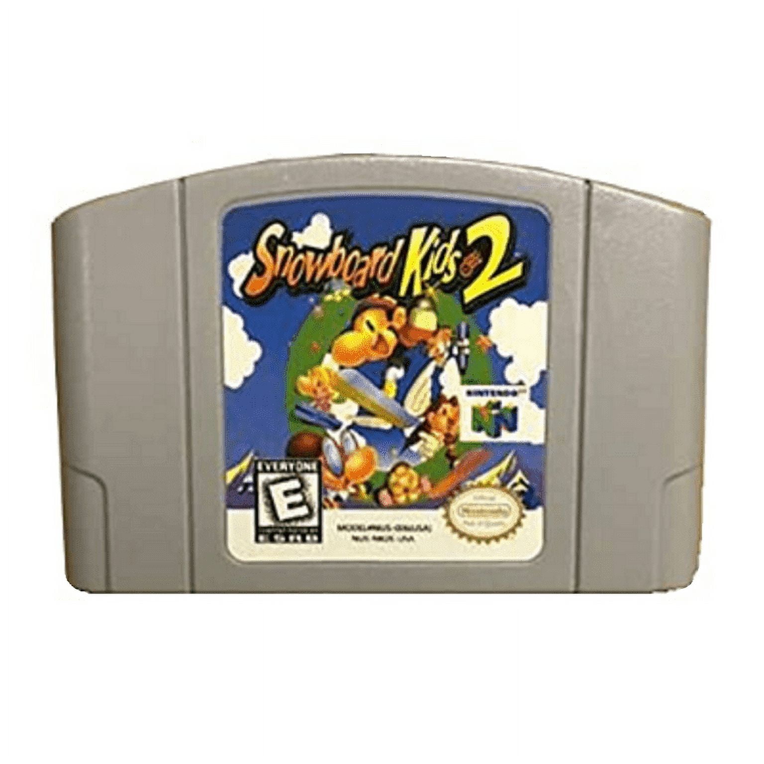 N64 Game US Version of Snowboard Kids