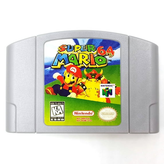 N64 Game US Version of Super Mario 64