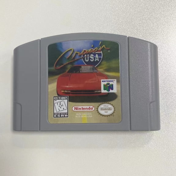 N64 Game USA Version of Cruis'n USA,for N 64 Console