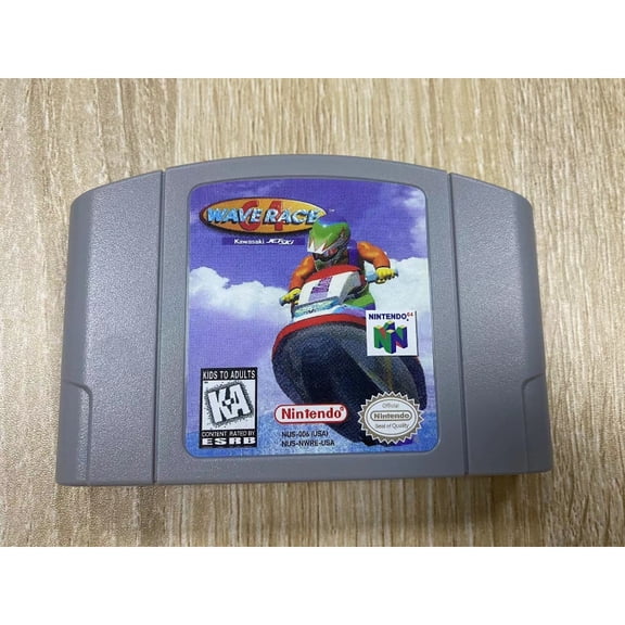 N64 Game USA Version of Wave Race 64,for N 64 Console