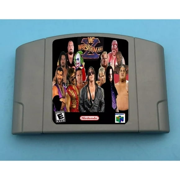 N64 Game WWF WrestleMania X 64 US/Edition Cassette