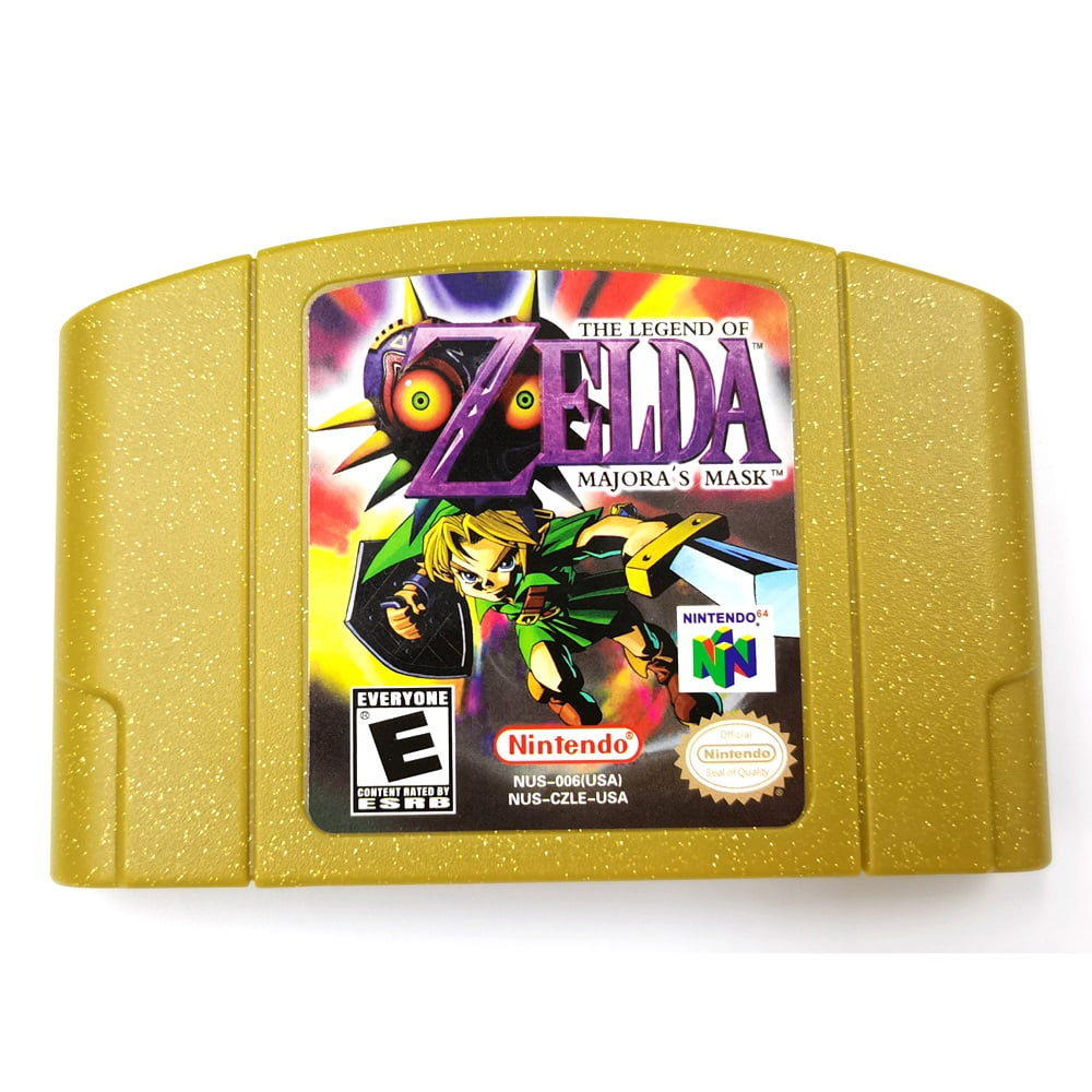 Zelda N64 ocarina of time and Majora's mask gold carts holo - Video Games -  Suffield, Connecticut, Facebook Marketplace