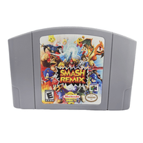 N64 Games Cartridge Smash Remix 2.0 Video Game Card US Version for Nintendo 64
