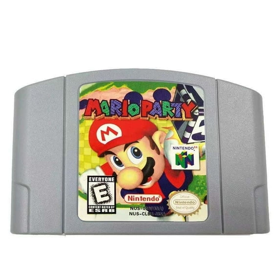 N64 Mari Party1 N64 Game Cartridge, US Version
