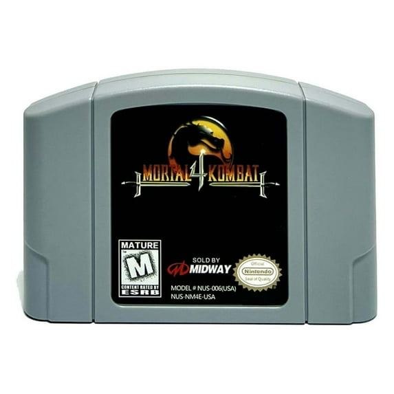 N64 Mortal Kombat 4 for N64 game(US Version)