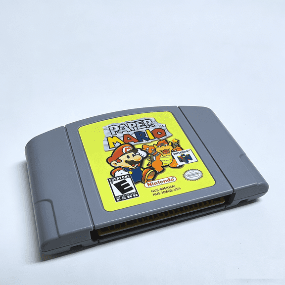 N64 Paper Mari N64 Game Cartridge, US Version for N64 Console