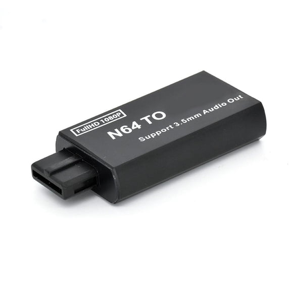 N64 SNES NGC HDMI Converter Adapter 720p HD Output For N64 SNES NGC PAL NTSC Plug And Play Easy To Hang