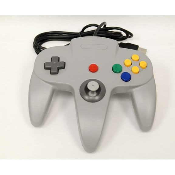 N64 USB Controller Gray For Window, Mac, and Linux by Mars Devices