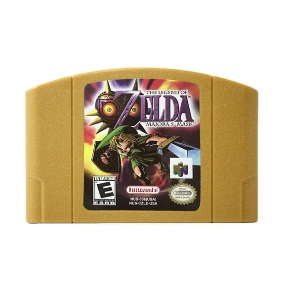 N64 Zelda Majoras Mask - Compatible for N64 Console NEW