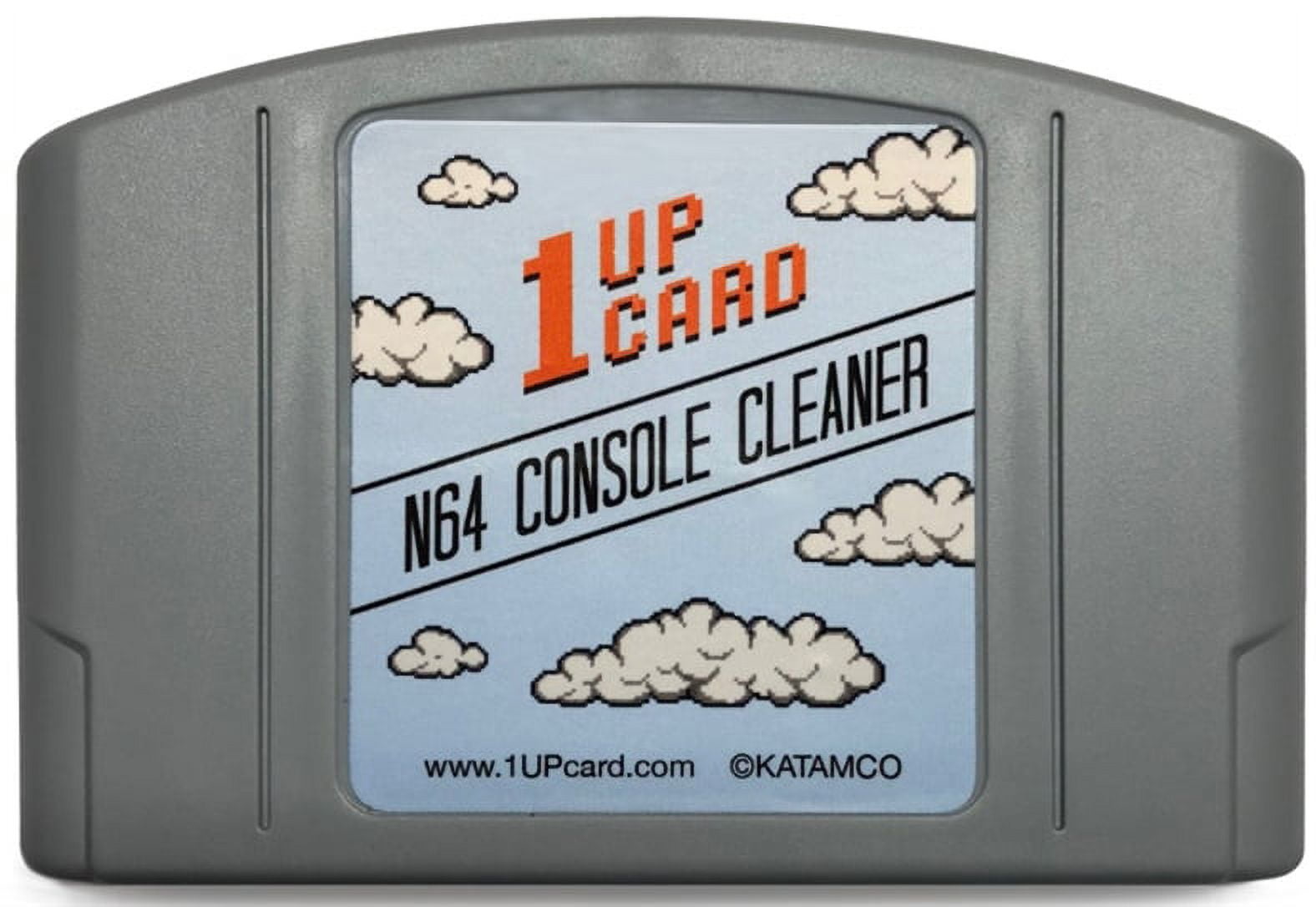 Video Game Console Cleaner Compatible With Nintendo 64 (N64) by 1UPCard