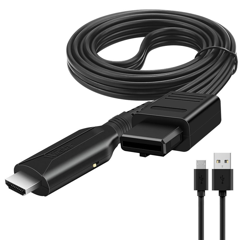 N64 to HDMI Converter, HD Link Cable for N64, 64 to HDMI Compatible 64/ Game Cube/SNES YJKD