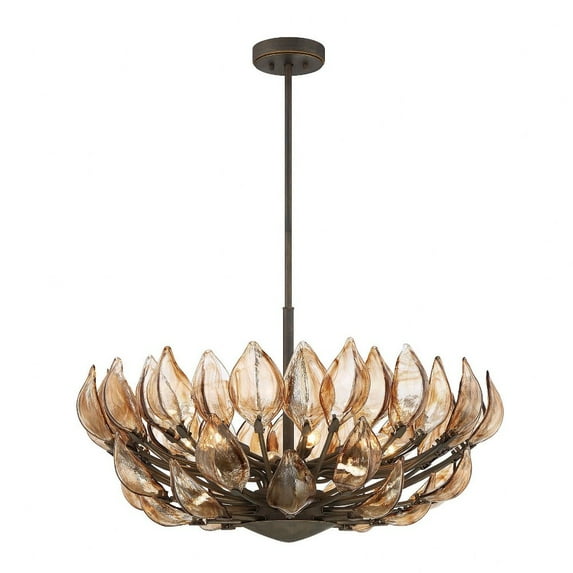 N6688-874-Minka Metropolitan-Arboles - 8 Light Pendant-18.5 Inches Tall and 32.75 Inches Wide